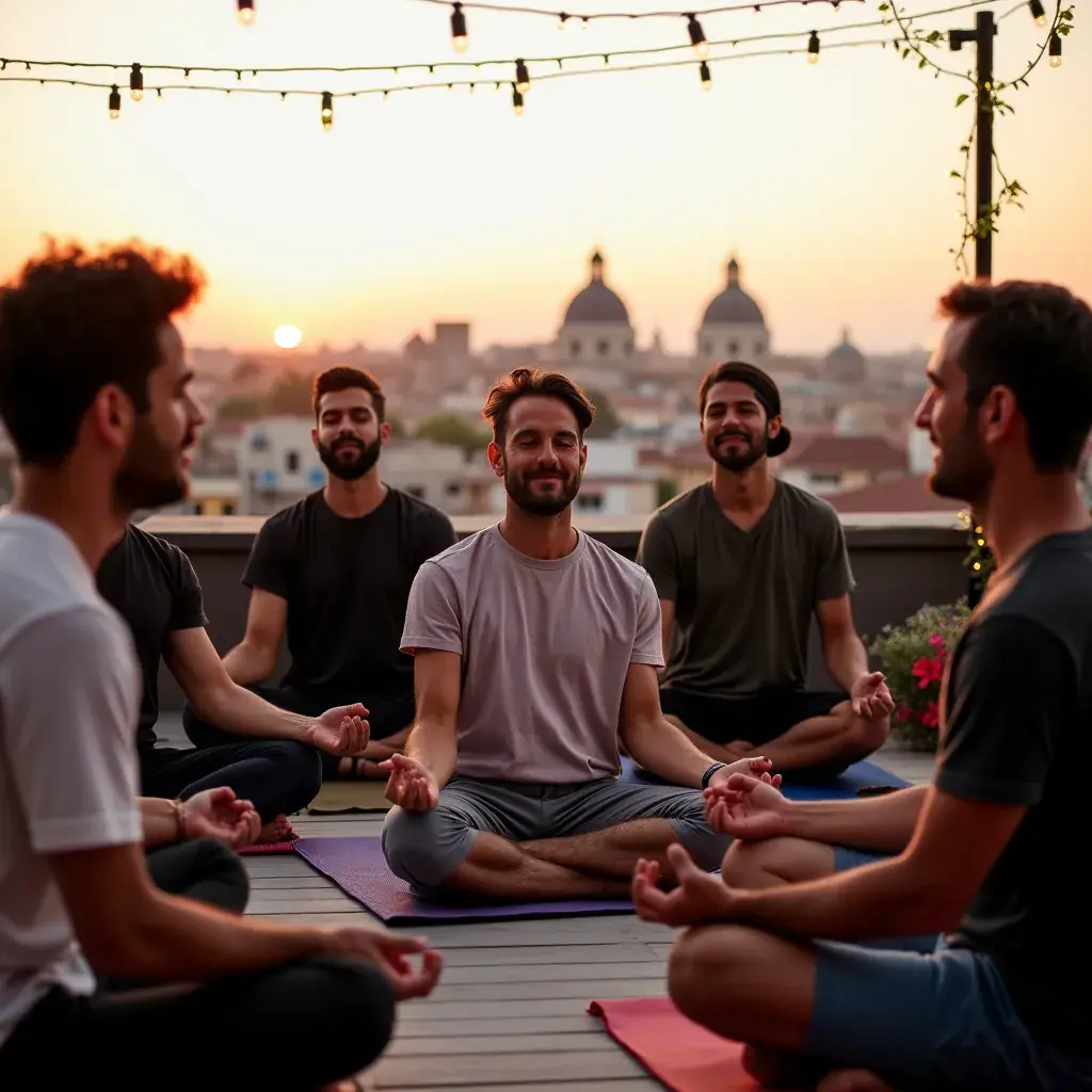 Modern office environment